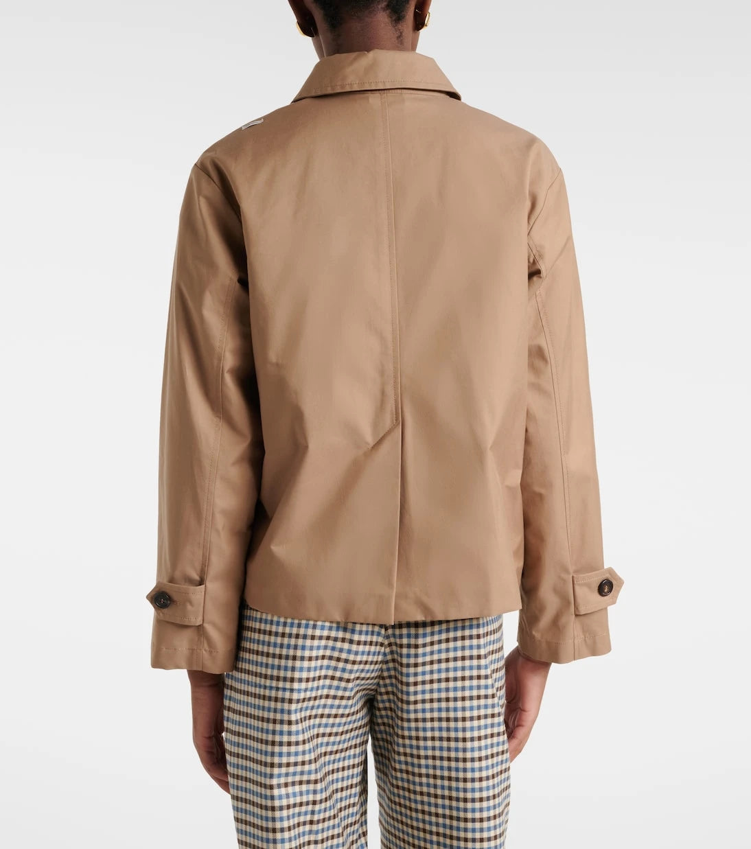 'S Max Mara - Bambola pamuklu gabardin ceket