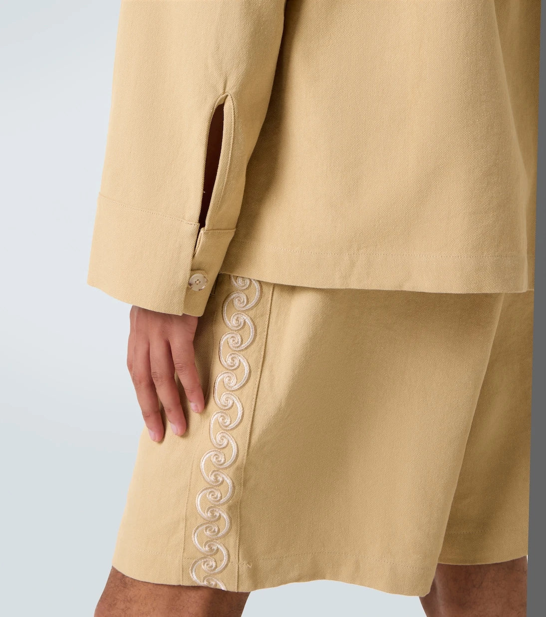 Commas - Embroidered overshirt
