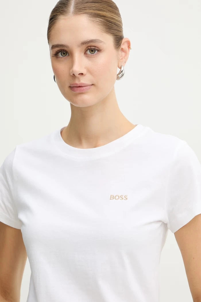 BOSS Orange basic kadın pamuklu T-shirt C Esogo 1