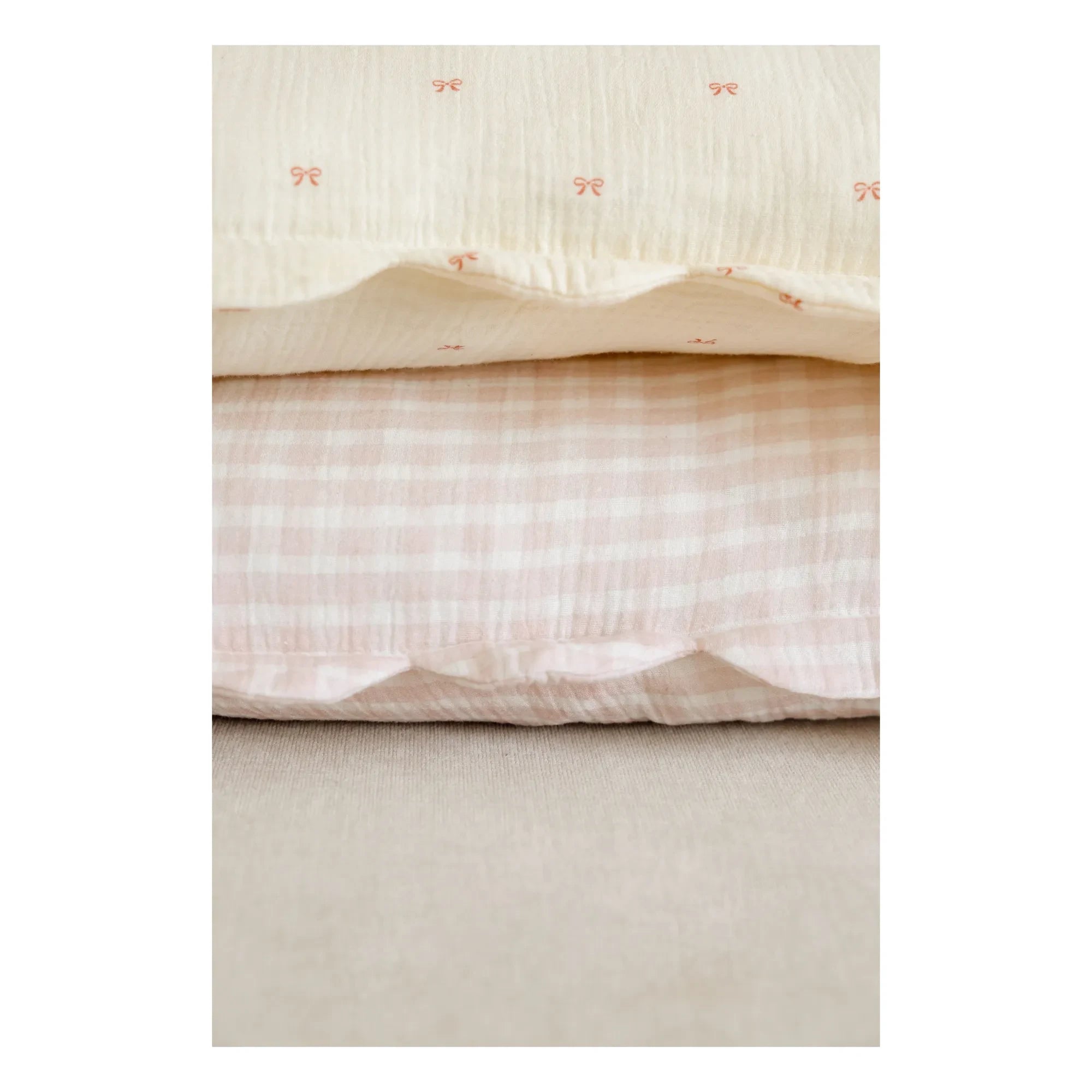 Soft Spot - Organic cotton Rosewater pillowcases - Set of 2 | Pale Pink