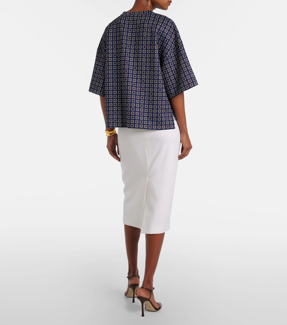 Max Mara - Otre wool midi skirt