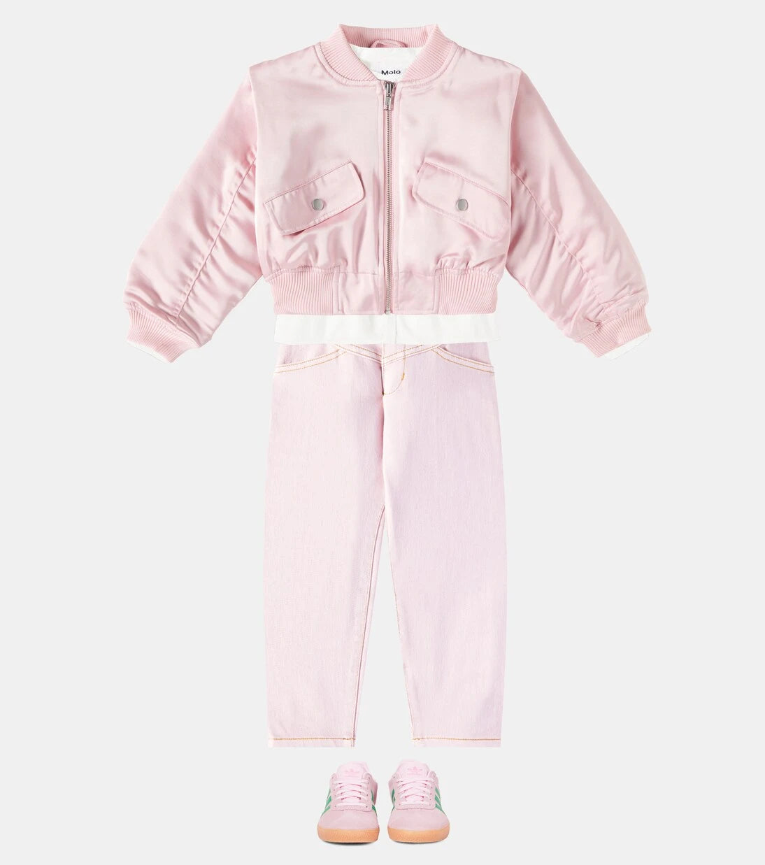 Molo - Rozetta ruffled cotton shirt