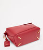 LOEWE Red Small Leather Featherlight Puzzle Top-Handle Bag