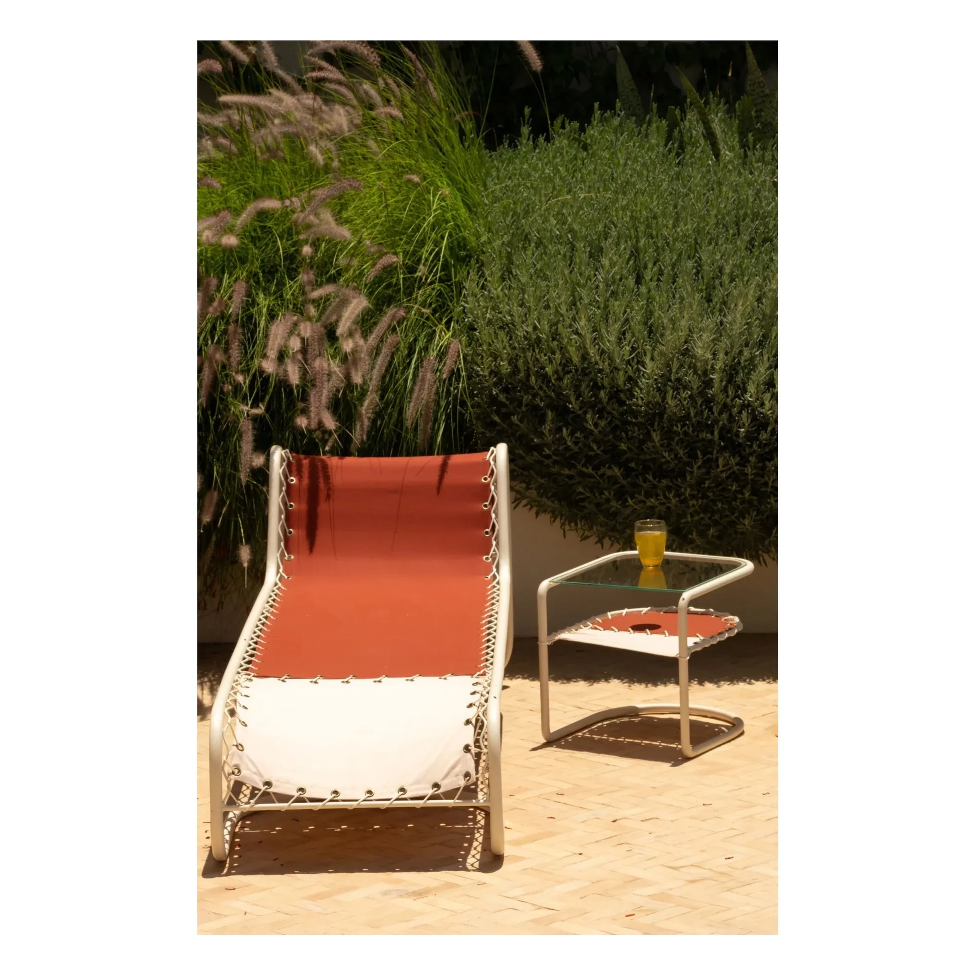 Honoré - Campo outdoor side table  | Terracotta