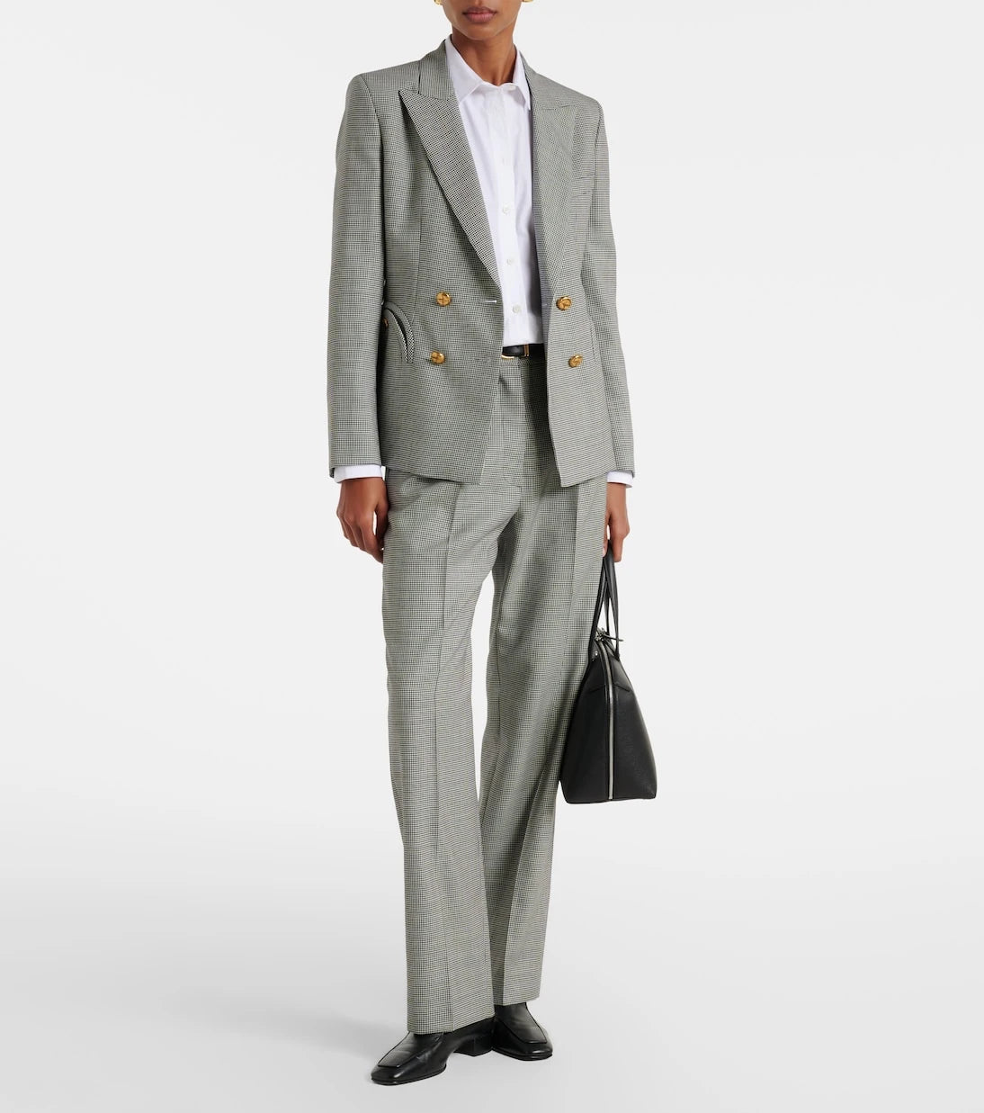 Blazé Milano - Charmer ekose saf yün blazer