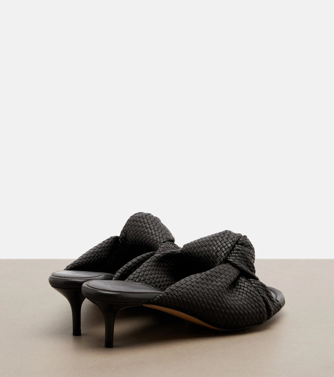 Bottega Veneta - Cherry Intreccio leather sandals