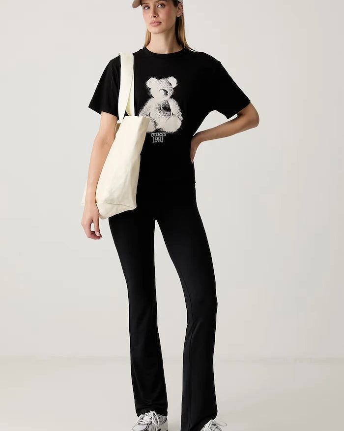 Guess BEAR pamuklu kadın tişört
