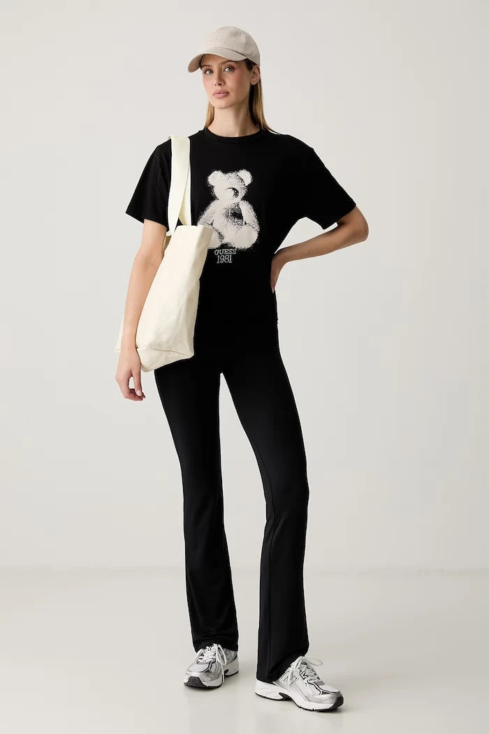 Guess BEAR pamuklu kadın tişört