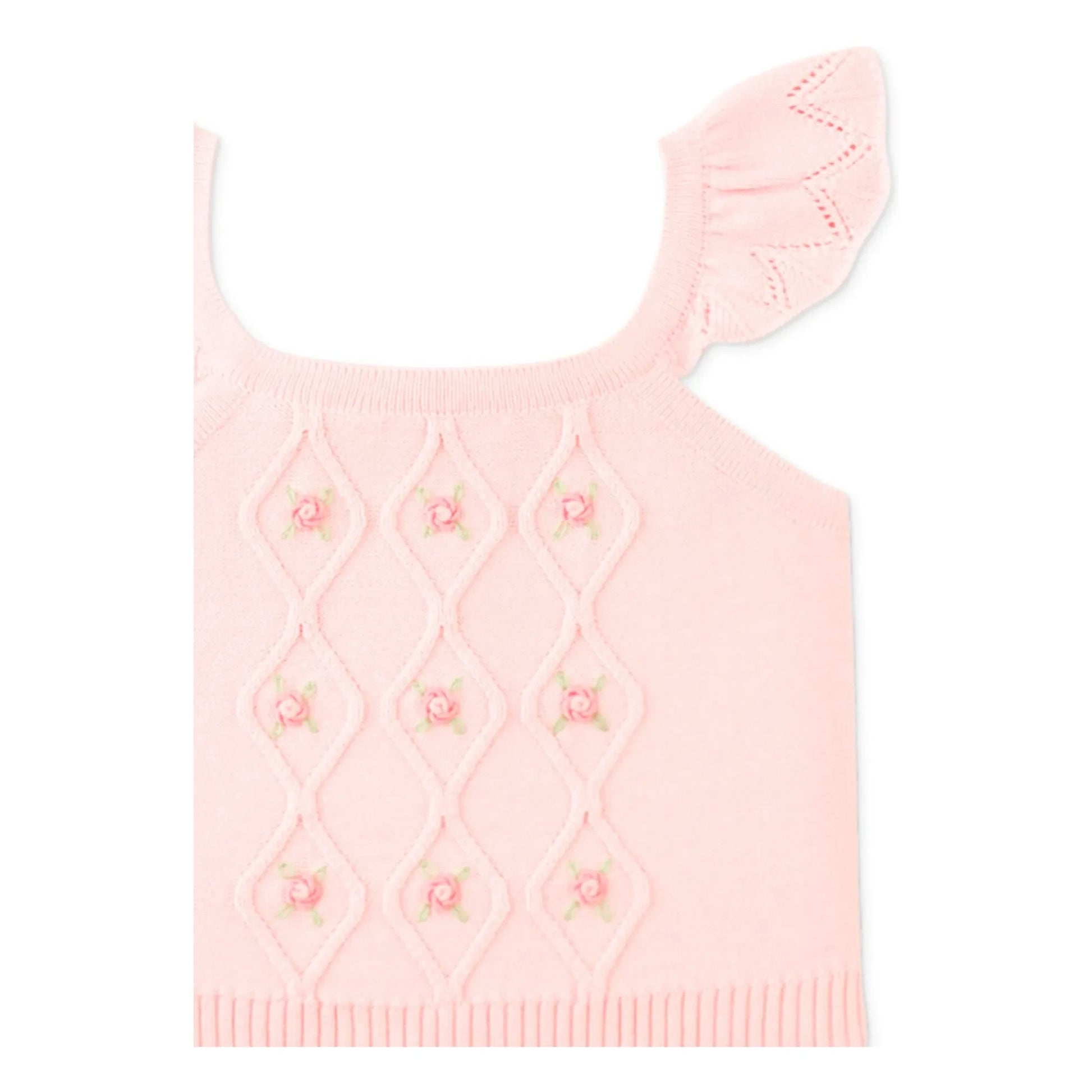 Gingersnaps - Georgina Baby Knit Top | Pale Pink