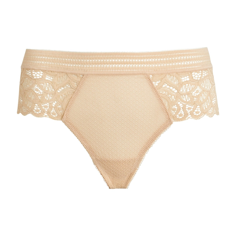 Wacoal Nude Lace Raffine Tanga