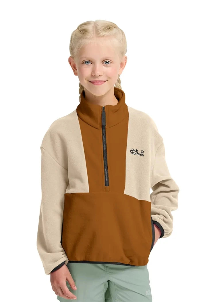 Jack Wolfskin çocuk polar üst COLORBLOCK TAUNUS HZ K