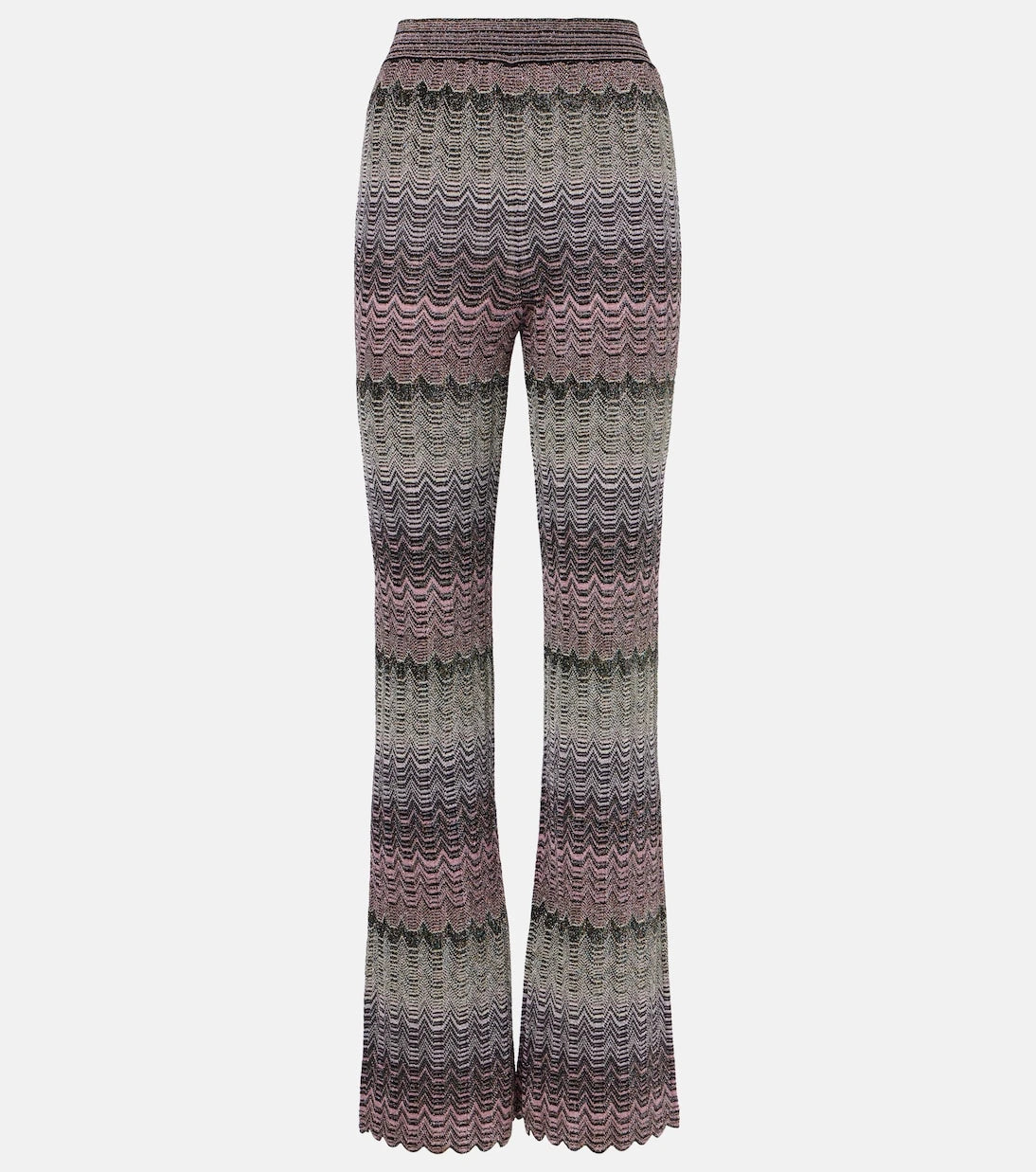 Missoni - Zigzag high-rise flared pants