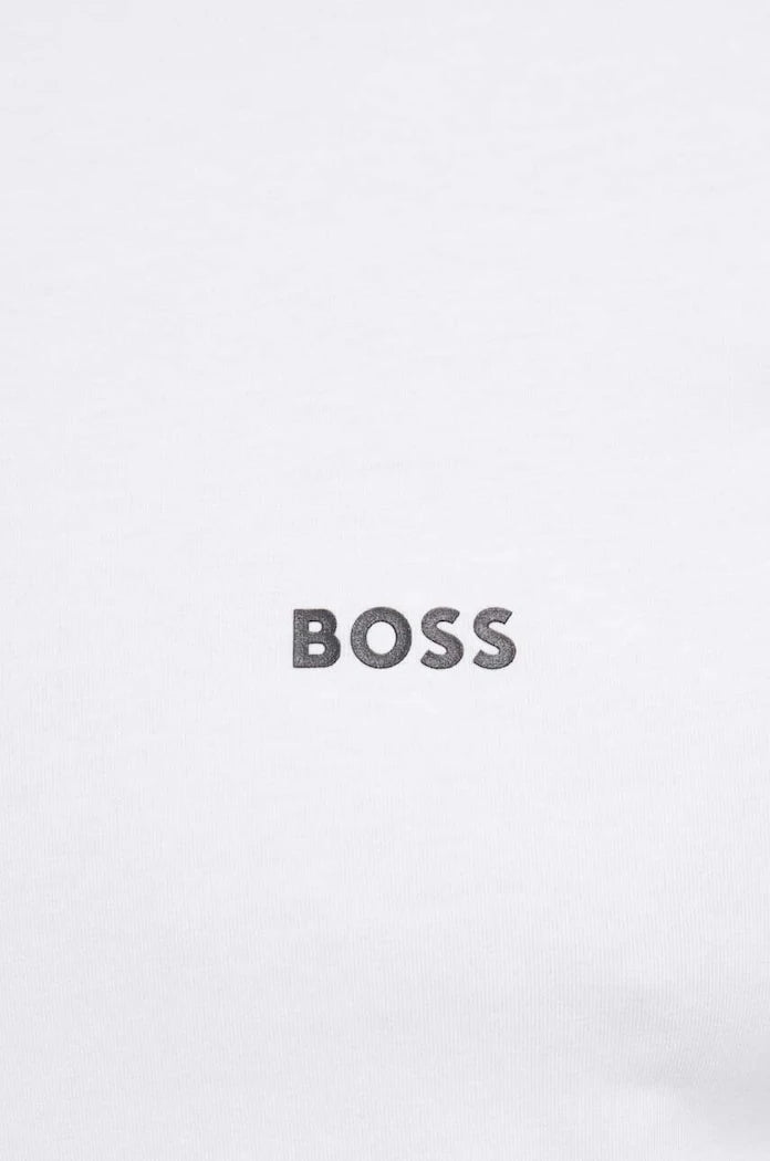 BOSS Green erkek pamuk elastan Tişört