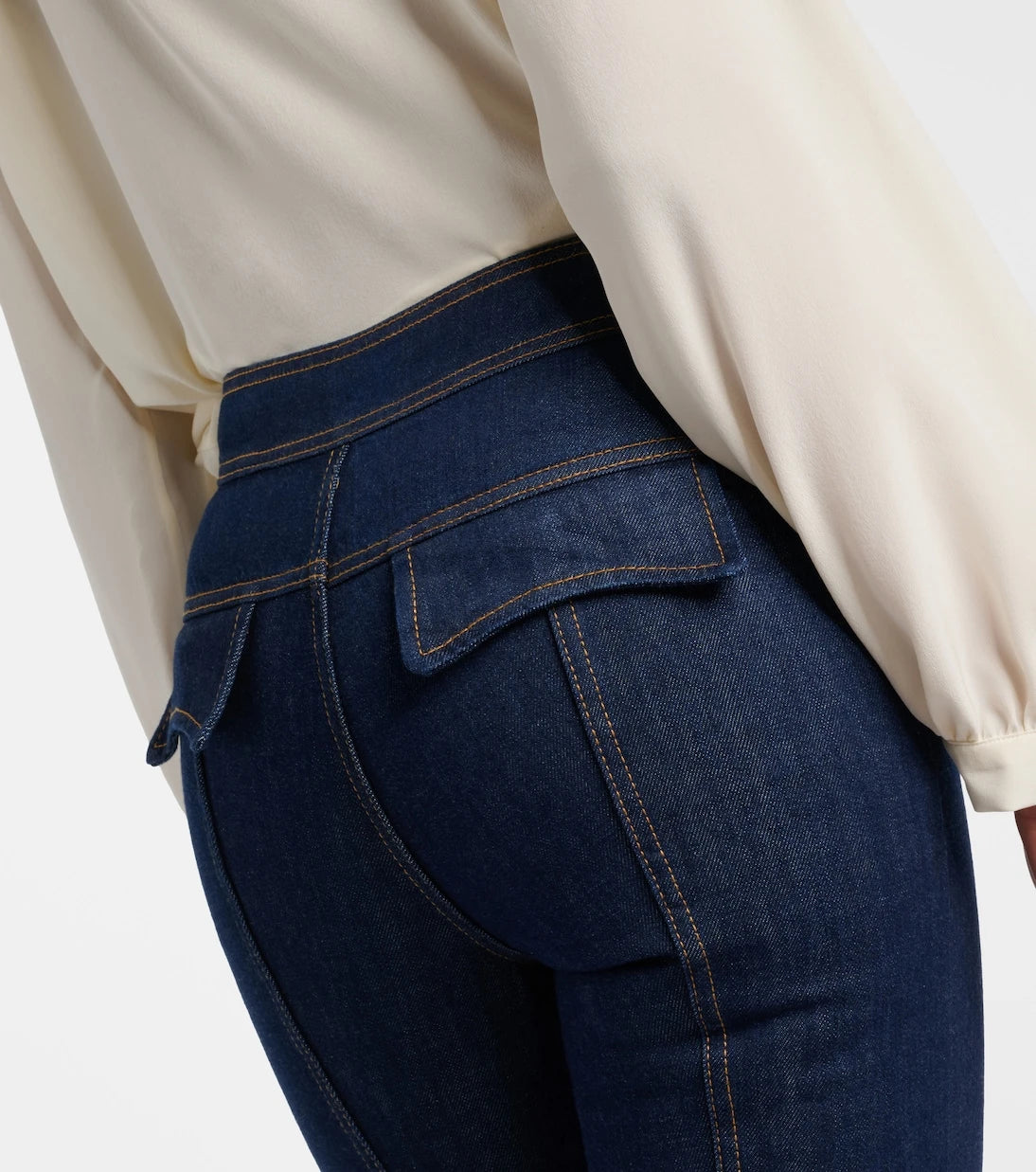 Zimmermann - Luna belted flared jeans