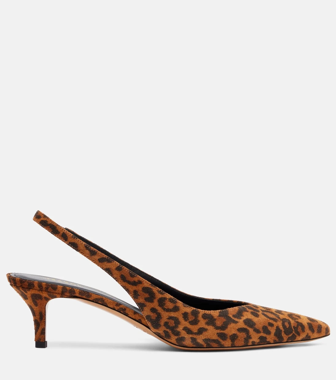Isabel Marant - Padim 50 leopard-print suede slingback pumps