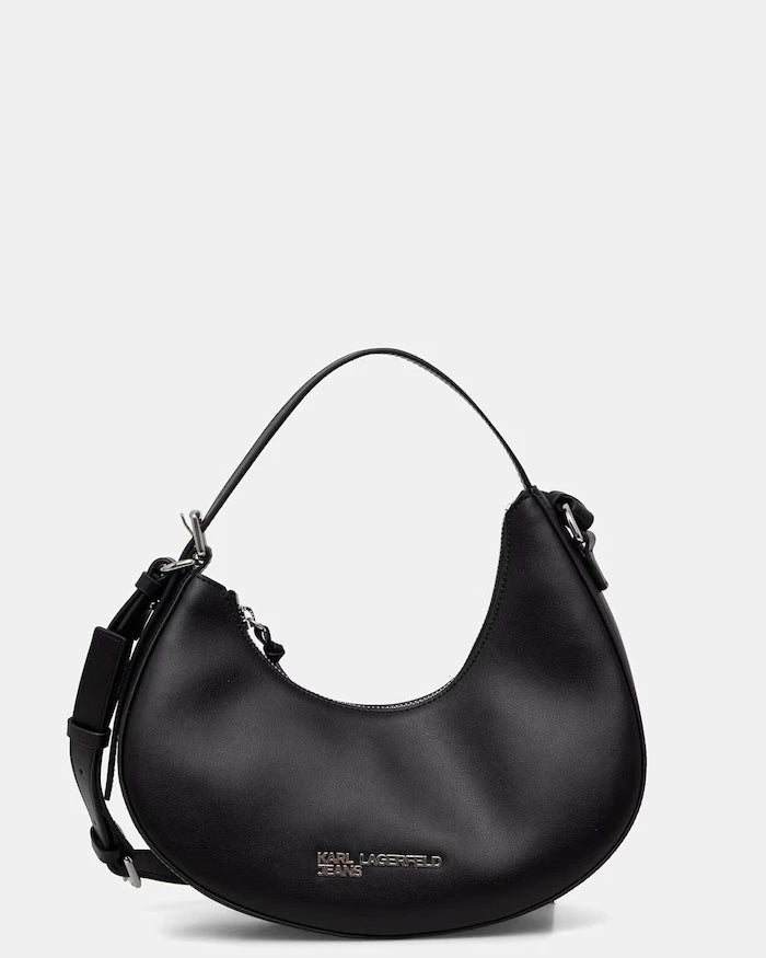 Karl Lagerfeld Jeans kadın deri hobo çanta