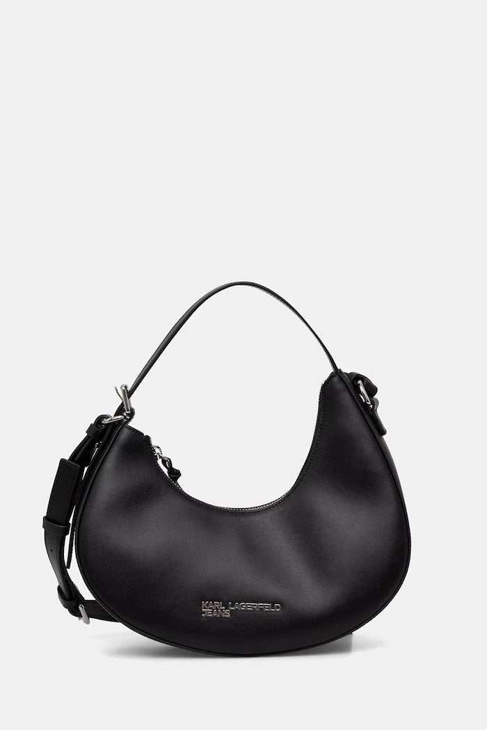 Karl Lagerfeld Jeans kadın deri hobo çanta