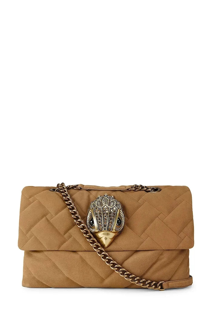 Kurt Geiger London KENSINGTON kadın süet çanta