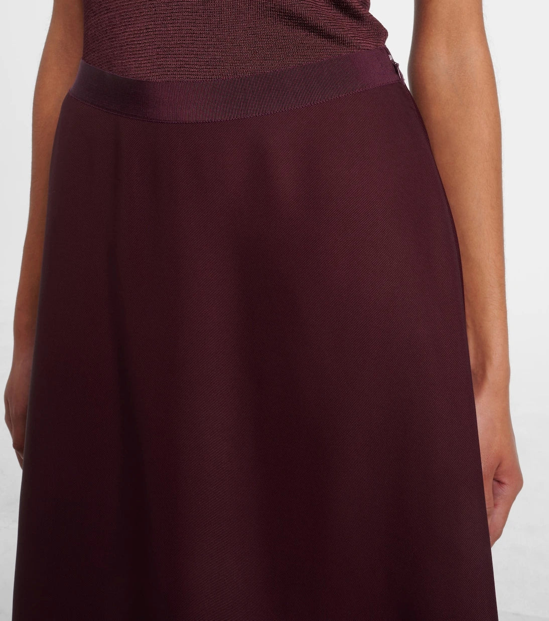 Fforme - Carina satin maxi skirt