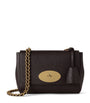 Mulberry Black Small Leather Lily Shoulder Bag