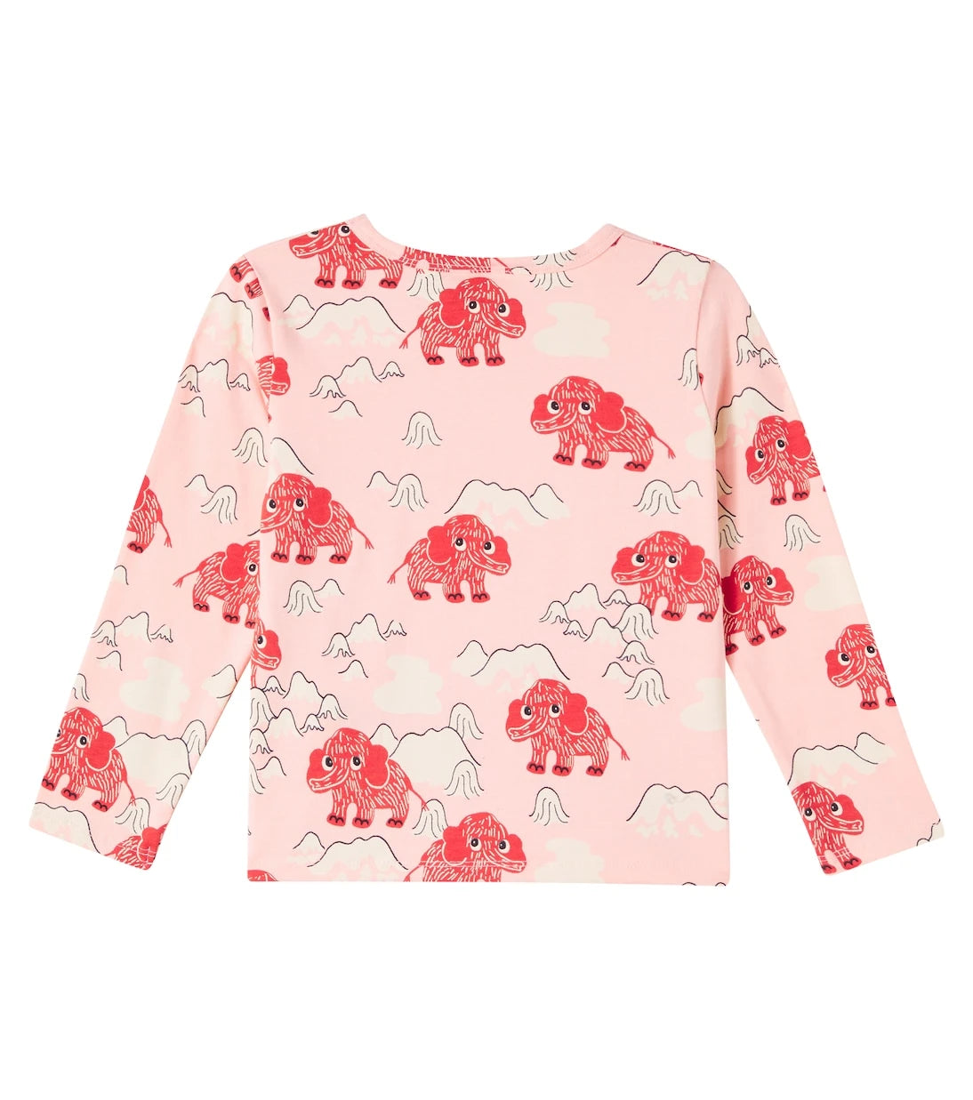Mini Rodini - Mammoth cotton-blend jersey T-shirt