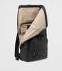 Tumi Leather Osborn Roll-Top Backpack