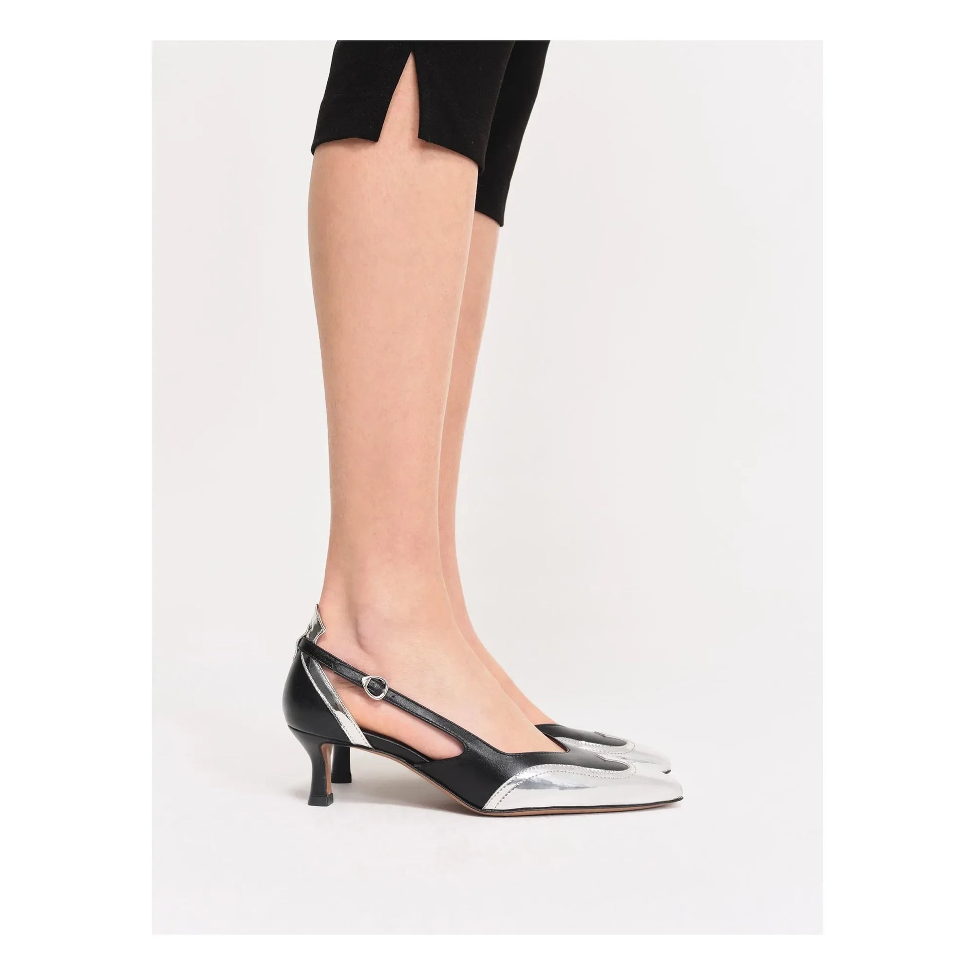 Socque Paris - Patti Leather pumps | Black