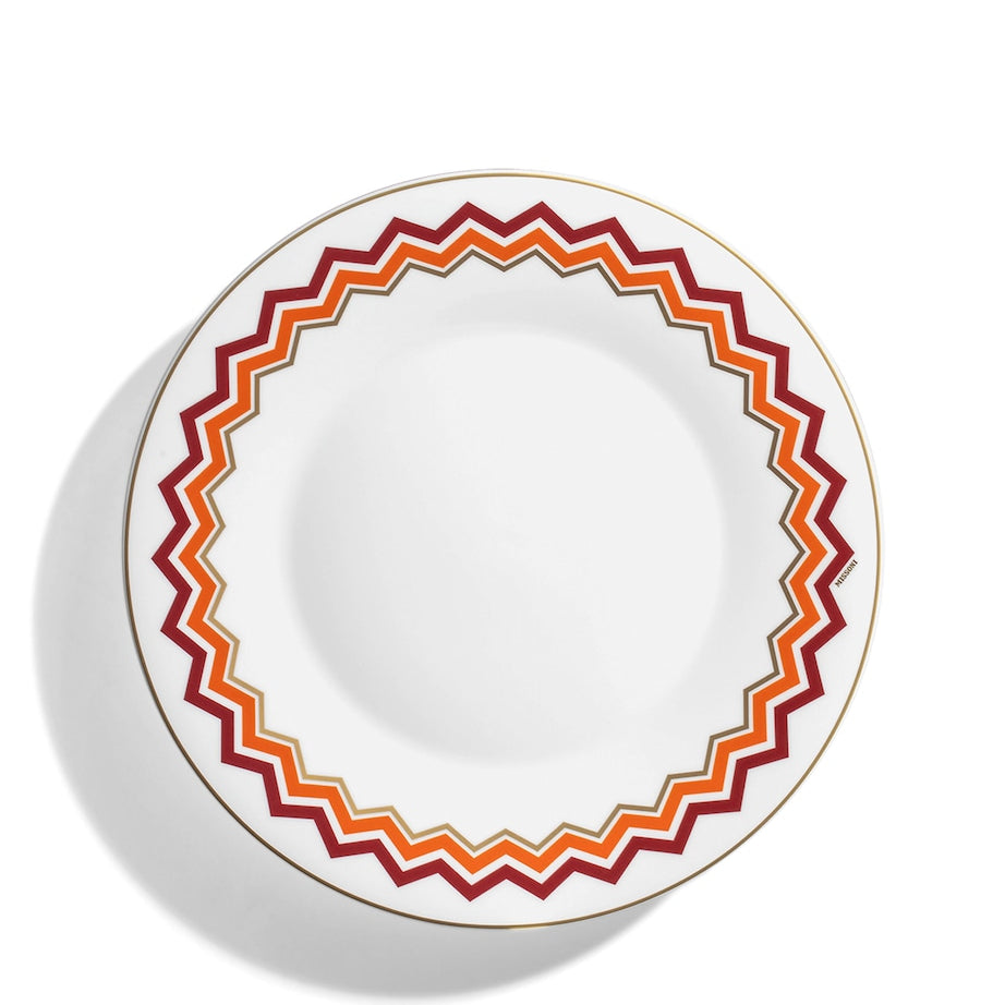 Missoni Home Porcelain Zigzag Dinner Plate (27.5cm)