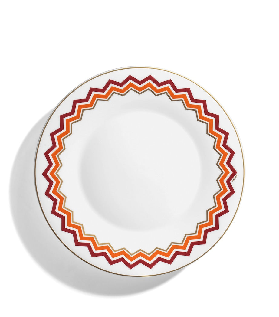 Missoni Home Porcelain Zigzag Dinner Plate (27.5cm)