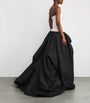 Marmar Halim Multi Mikado-Taffeta Strapless Gown