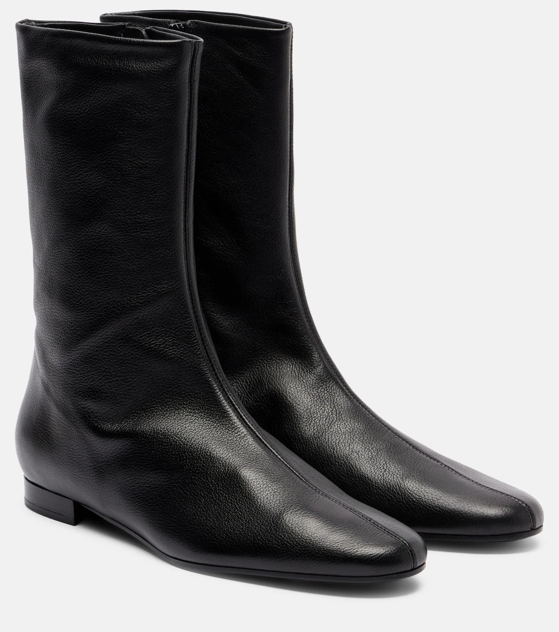 Toteme - Leather ankle boots