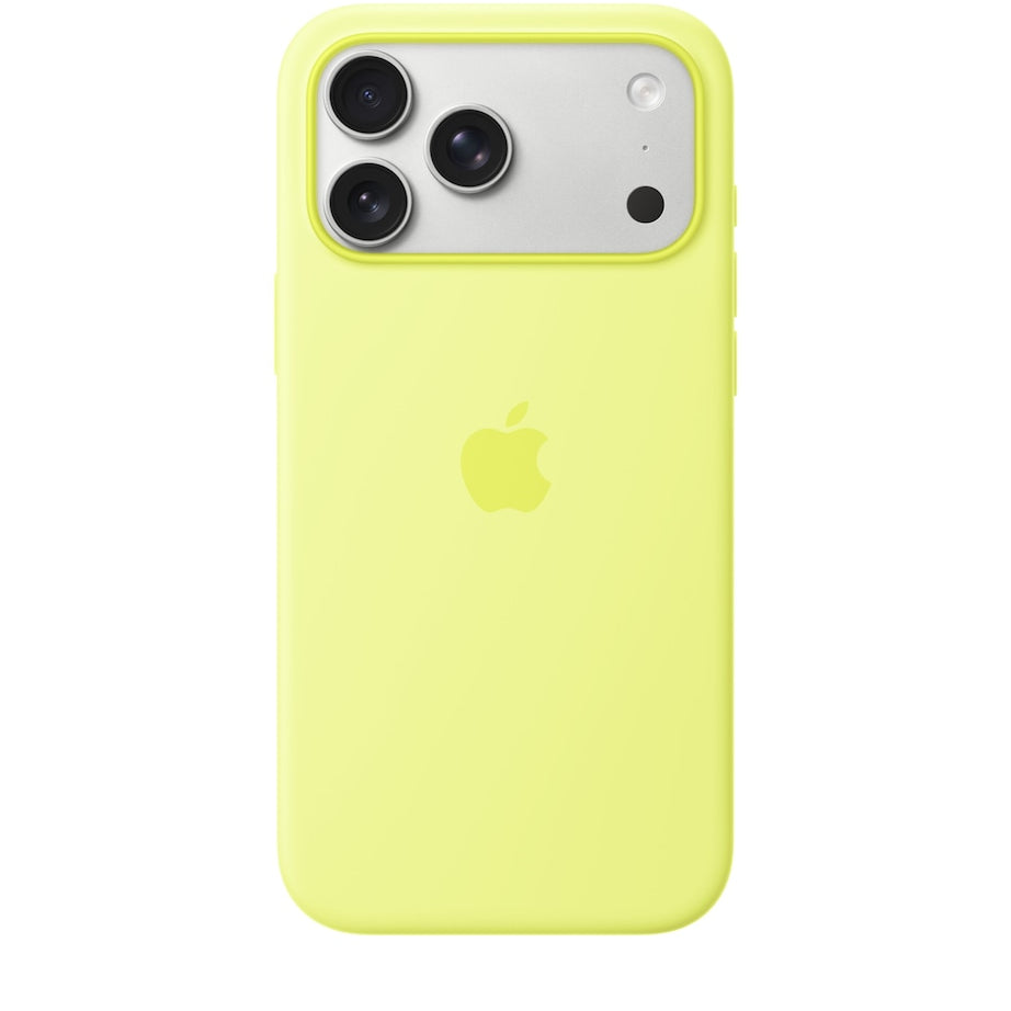 Yellow Silicone iPhone 17 Pro MagSafe Case