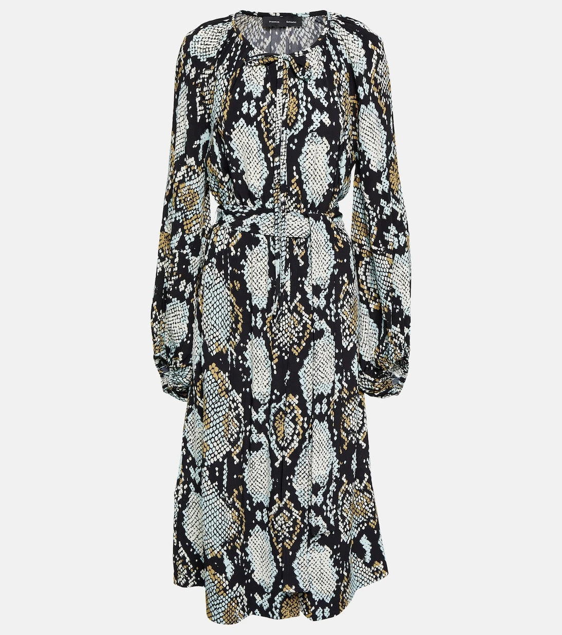 Proenza Schouler - Printed jersey midi dress