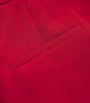 Veronica Beard Red Flared Lebone Tailored Trousers
