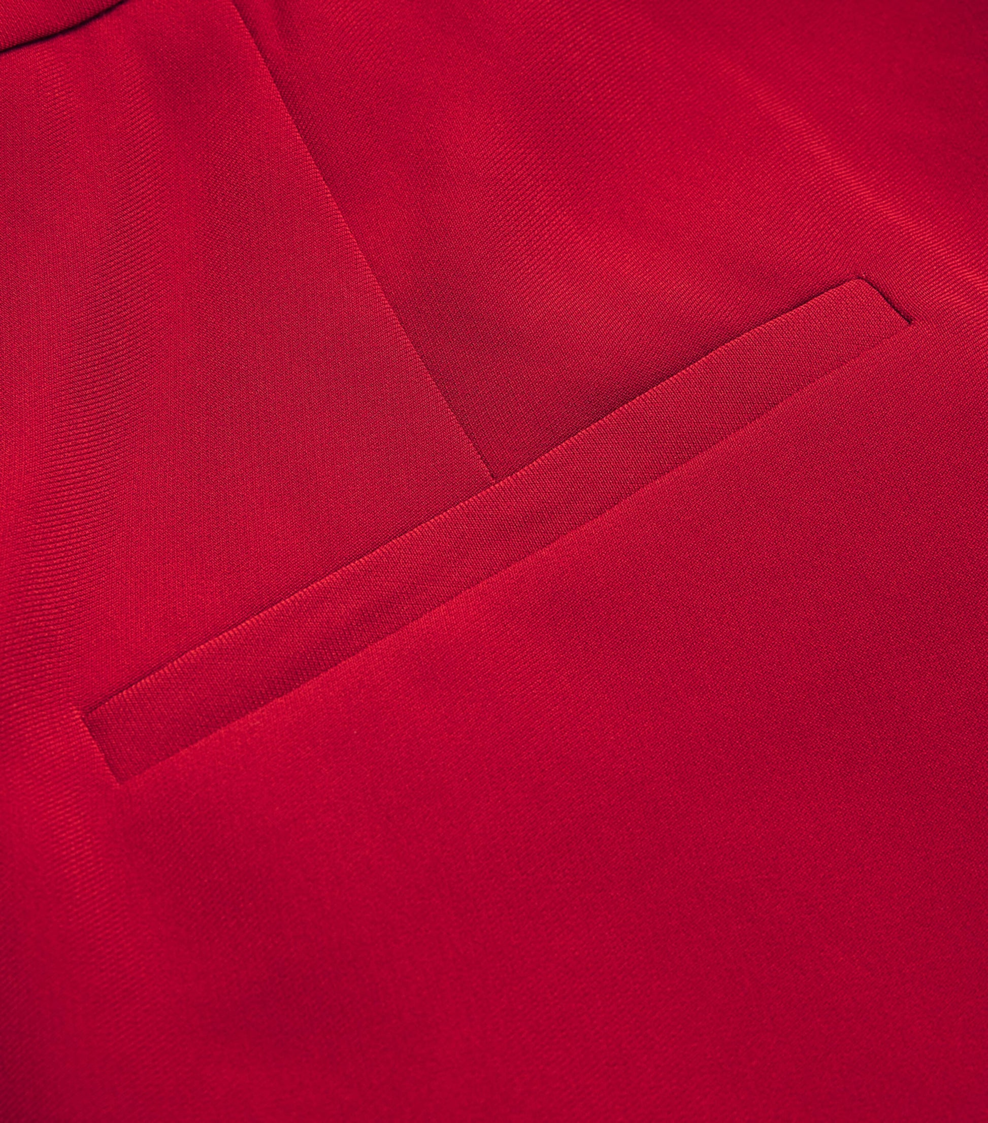 Veronica Beard Red Flared Lebone Tailored Trousers