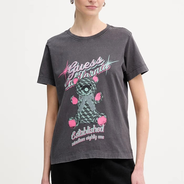 Памучна тениска Guess