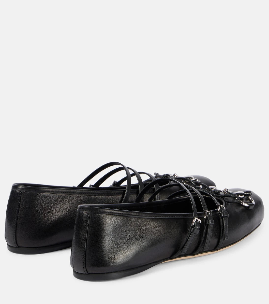 Gucci - Gucci Horsebit leather ballet flats