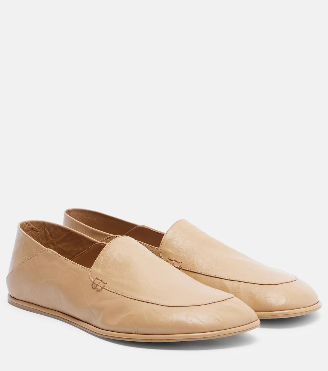 Calvin Klein Collection - Vela leather loafers