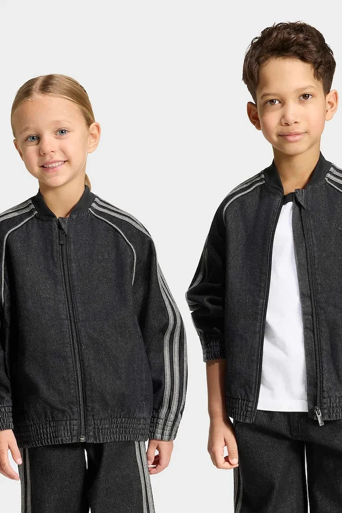 adidas Originals çocuk denim bomber ceket