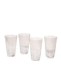 Set of 4 Fluted Water Glasses