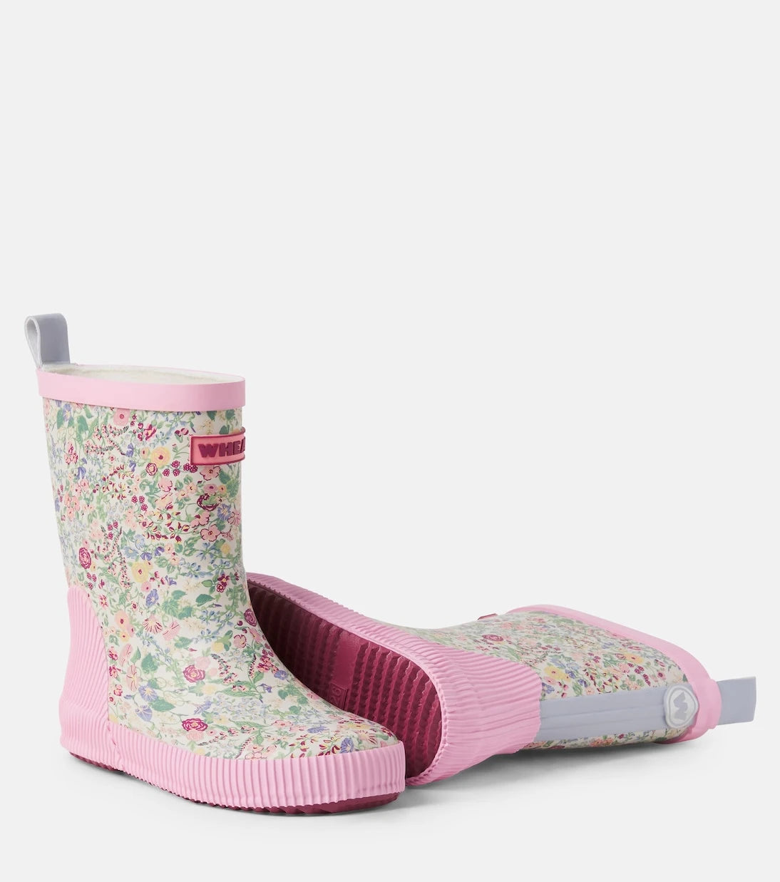 Wheat - Welly floral rain boots