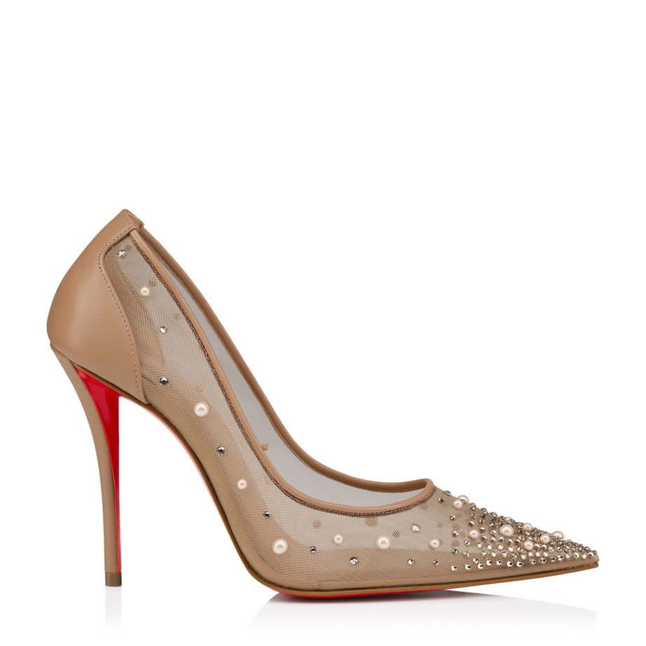 Miss Z Leather-Strass Pumps 100