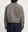 Jacquemus Navy Cotton-Blend Logo Jacket