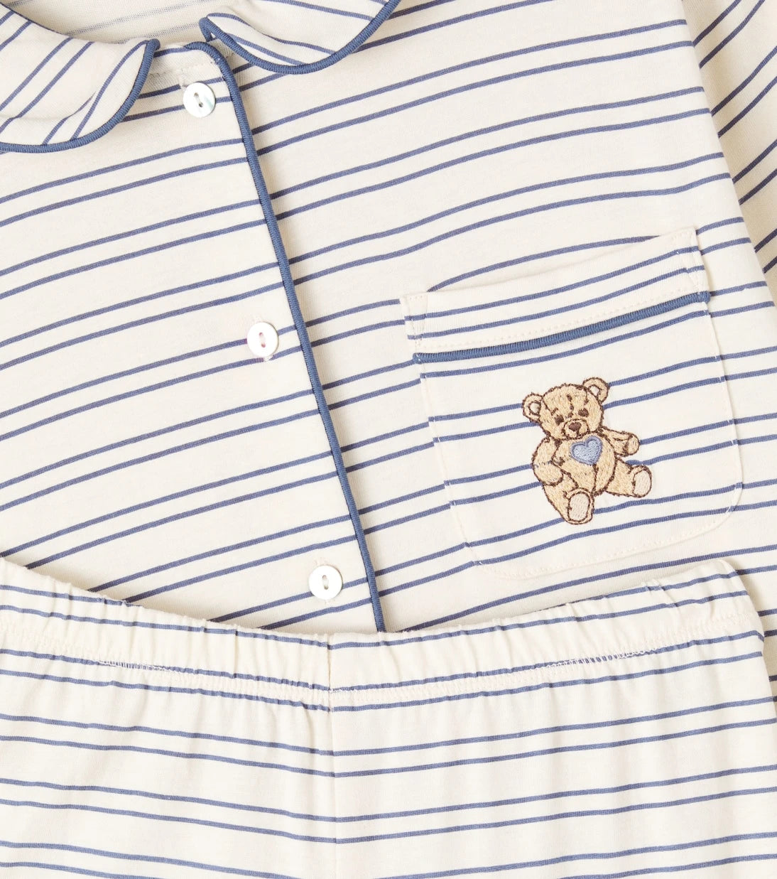 Konges Sløjd - Pio striped cotton jersey pajama set