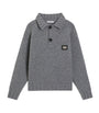 Dolce & Gabbana Kids Wool-Cashmere Polo Sweater (8-12 Years)