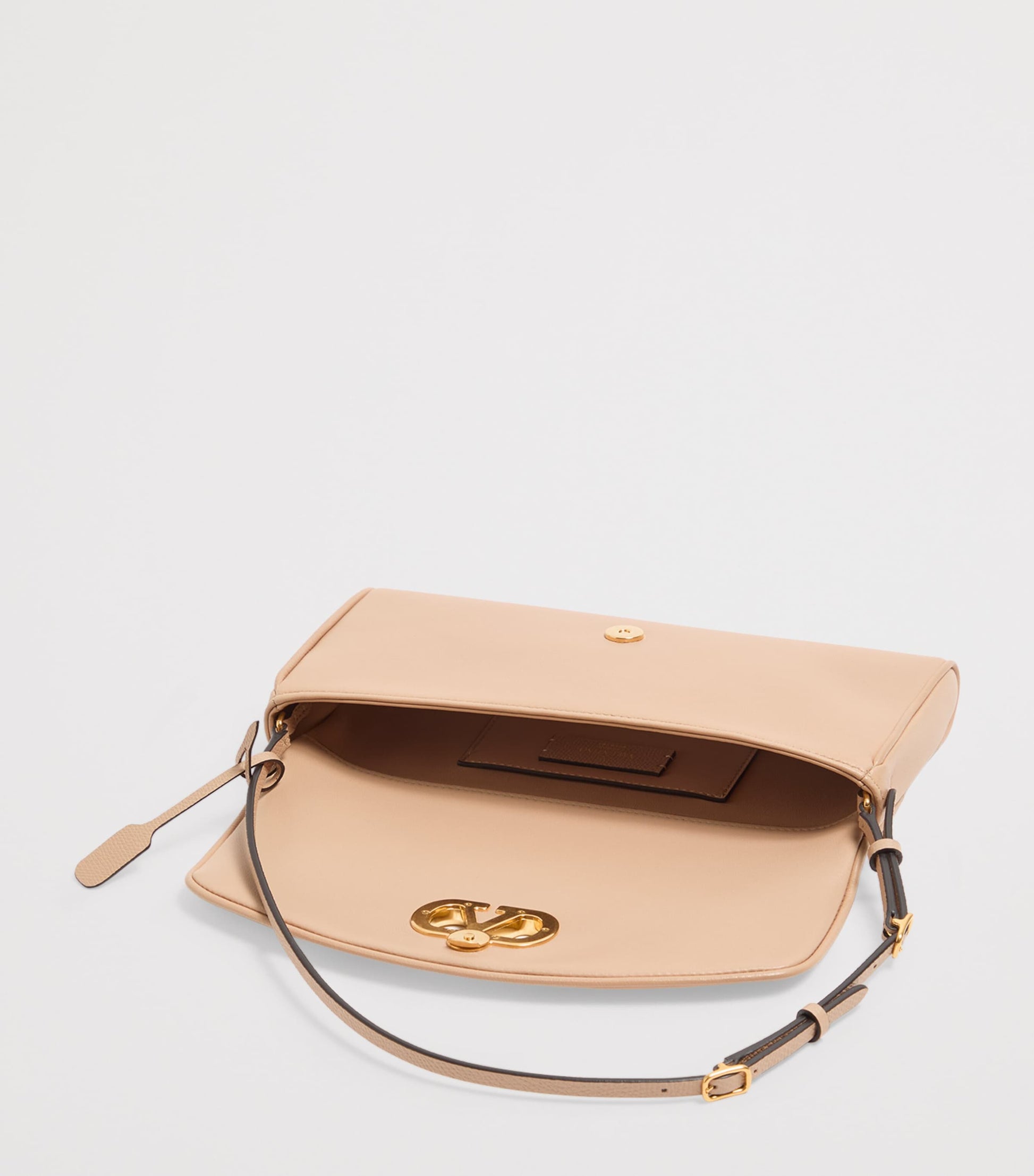 Small Leather DeVain Shoulder Bag