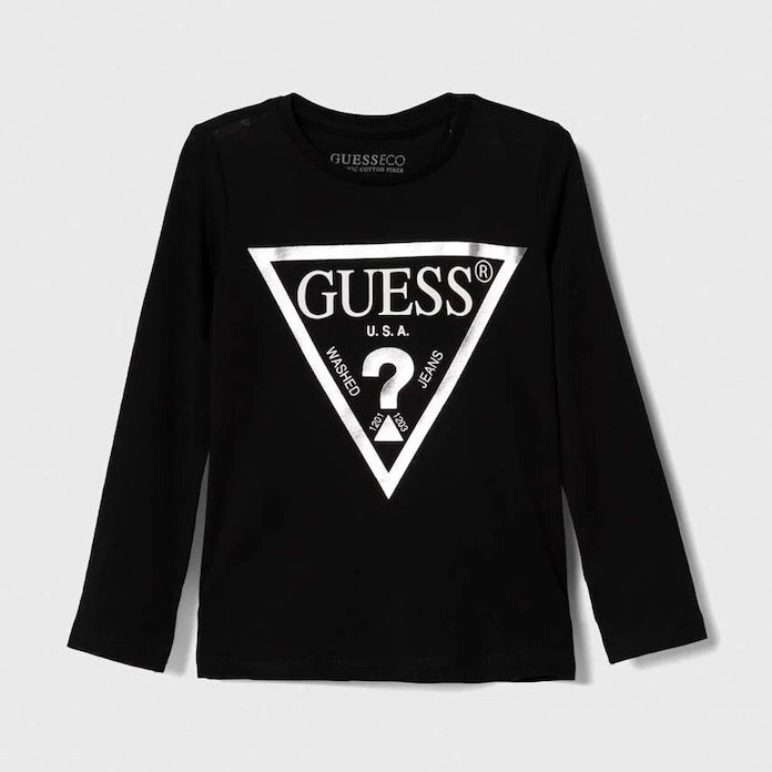 Детска блуза с дълги ръкави Guess