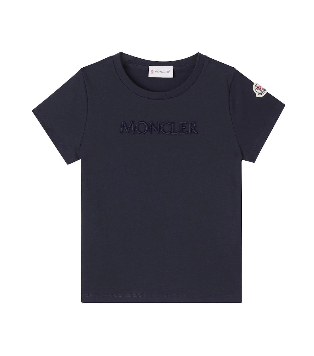 Moncler Enfant - Logo cotton jersey T-shirt