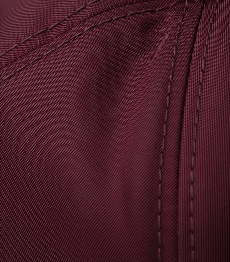 Burgundy Re-Nylon Baseball Cap