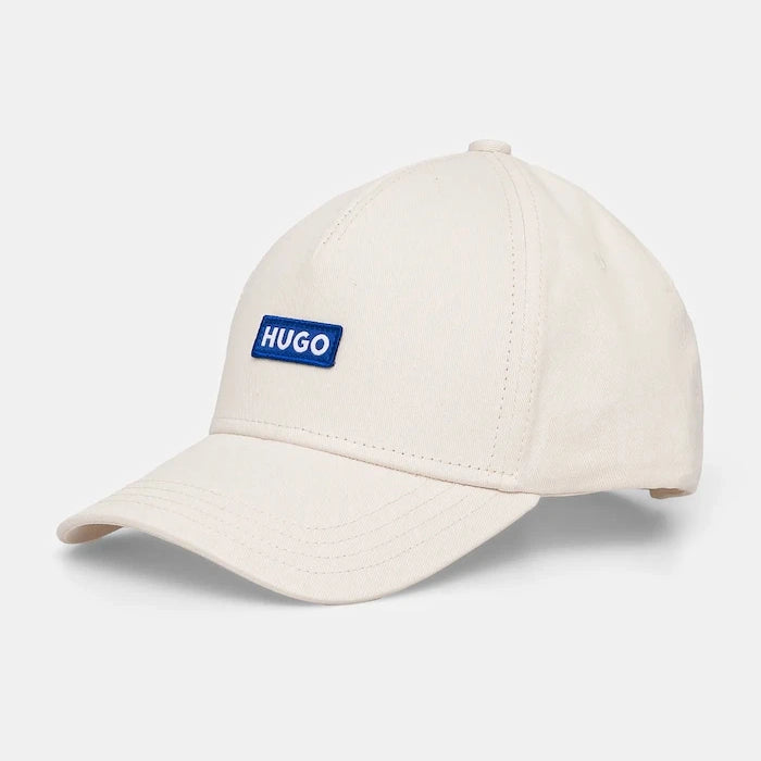 Памучна шапка с козирка Hugo Blue Alyce
